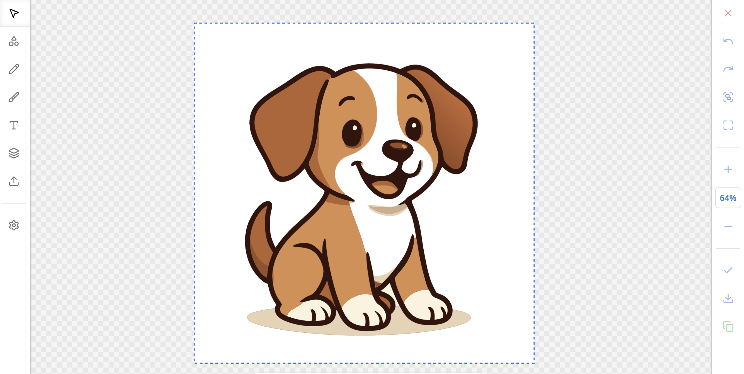 Upload SVG file step